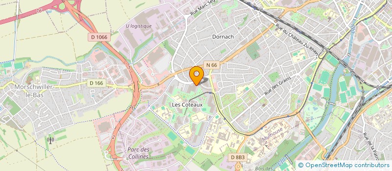 localisation de l'entreprise MADAME MANELE BOUFRIOUA  MULHOUSE