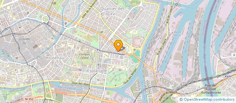 localisation de l'entreprise MADAME MANELE MAZGAR  STRASBOURG