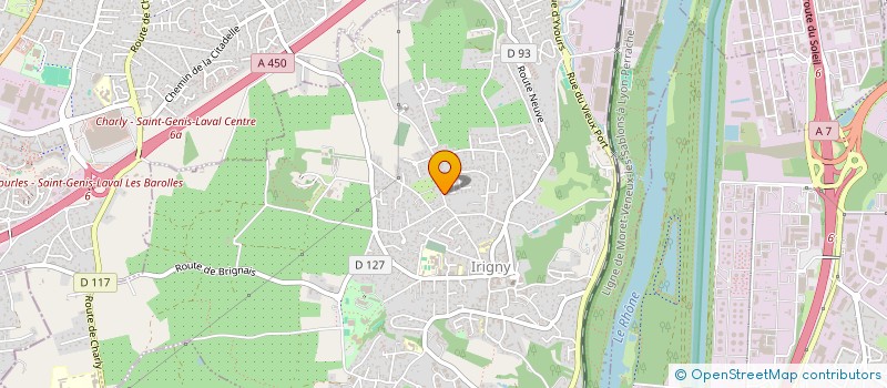 localisation de l'entreprise MADAME MANELLE ABNER à IRIGNY