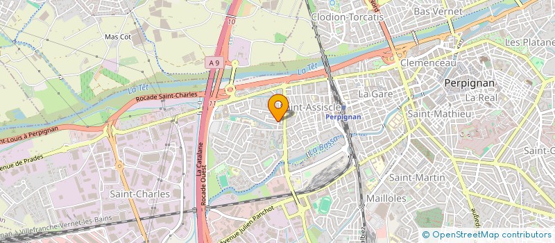 localisation de l'entreprise MADAME MANELLE MOHAJIR à PERPIGNAN