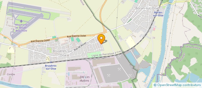 localisation de l'entreprise MADAME MANELLE SOURIA à BRUYERES-SUR-OISE
