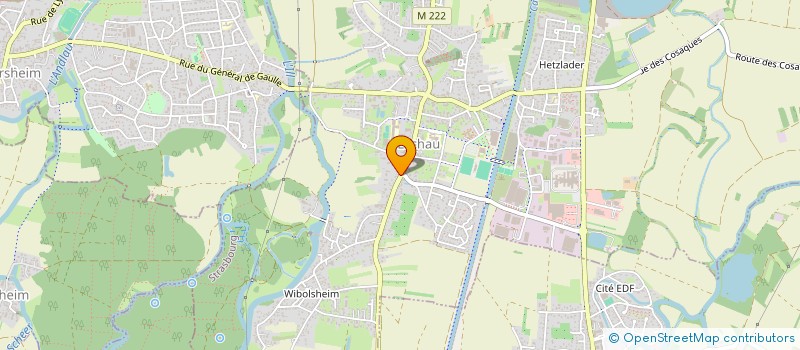 localisation de l'entreprise MADAME MANEVA RAKOTOMALALA  ESCHAU