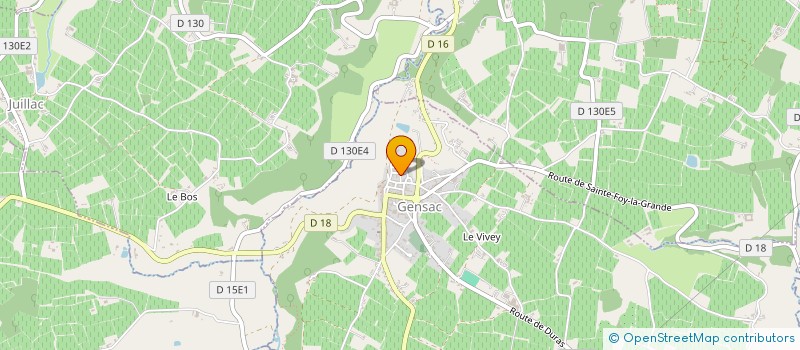 localisation de l'entreprise MADAME MANGNI ASSOHOUN  PESSAC-SUR-DORDOGNE