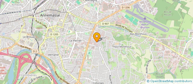 localisation de l'entreprise MADAME MANIRA MOHAMED ABDI  ANNEMASSE