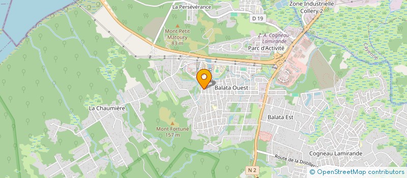 localisation de l'entreprise MADAME MANISCA JANVIER  MATOURY