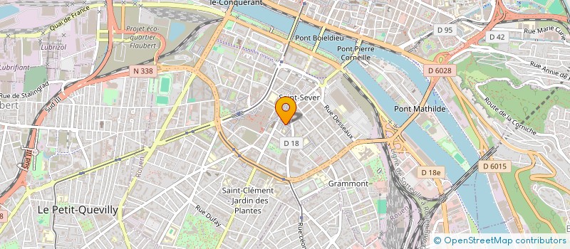 localisation de l'entreprise MADAME MANISHA QUENUM à ROUEN