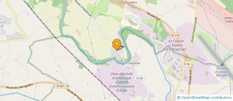 localisation de l'entreprise MADAME MANISSON MAY FAT  CASTRES