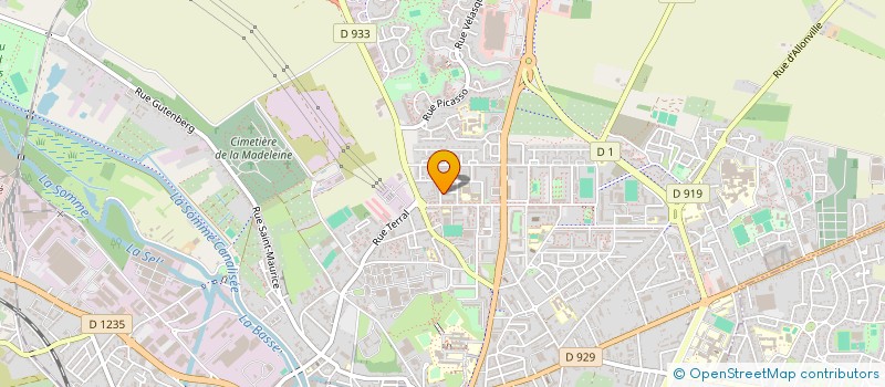 localisation de l'entreprise MADAME MANITRA ANDRIANANTENAINA  AMIENS