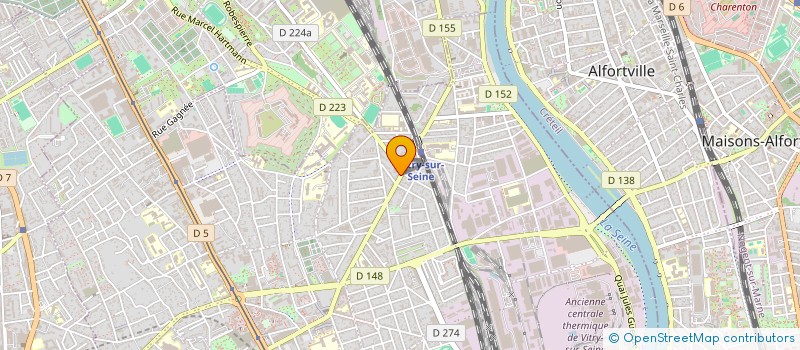 localisation de l'entreprise MADAME MANIVONE PHANTHAVONG à VITRY-SUR-SEINE