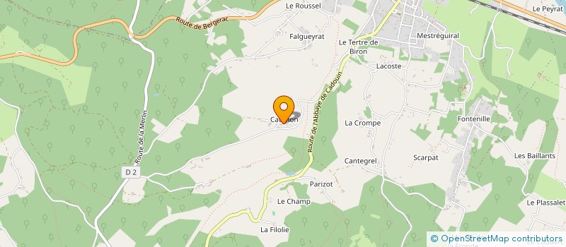 localisation de l'entreprise MADAME MANIYA LEPAGE  LE BUISSON-DE-CADOUIN