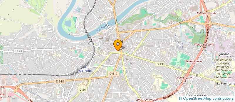 localisation de l'entreprise MADAME MANNIG TERZIBACHIAN à ALBI