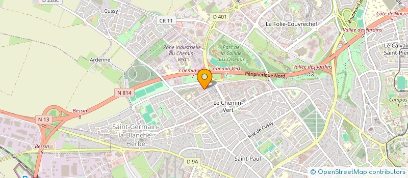 localisation de l'entreprise MADAME MANNINA ESSAJNANI à CAEN