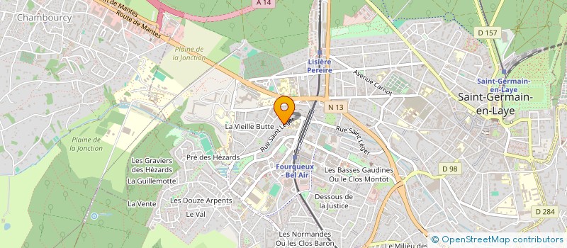 localisation de l'entreprise MADAME MANOAH ASSOFI  SAINT-GERMAIN-EN-LAYE