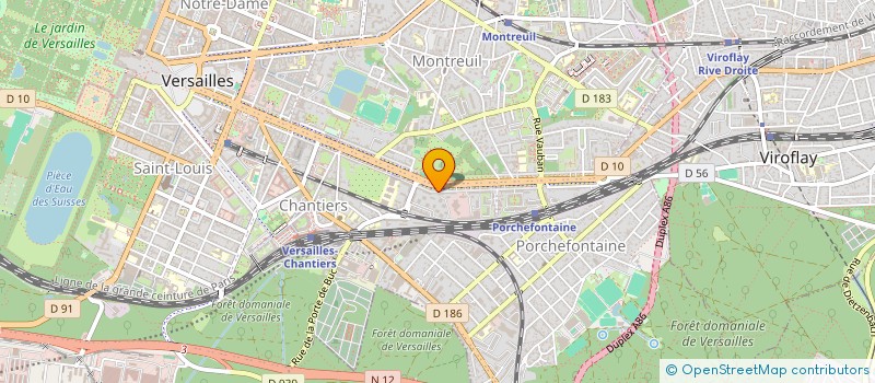localisation de l'entreprise MADAME MANOELA DE ASSIS MEDEIROS à VERSAILLES