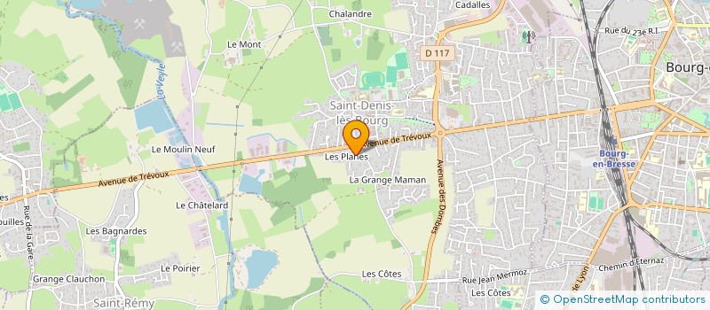 localisation de l'entreprise MADAME MANOELLE MARINELLI à SAINT-DENIS-LES-BOURG
