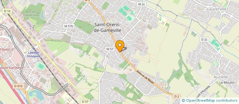 localisation de l'entreprise MADAME MANOLA IRIART  SAINT-ORENS-DE-GAMEVILLE