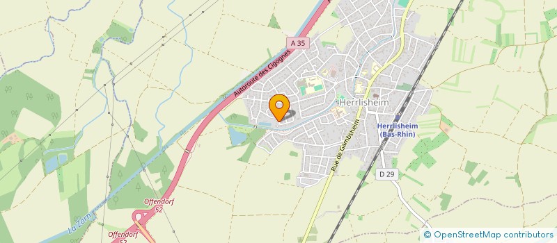 localisation de l'entreprise MADAME MANOLA LOPEZ  HERRLISHEIM