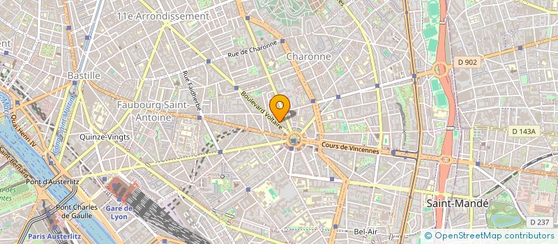 localisation de l'entreprise MADAME MANOLA PIRES  PARIS