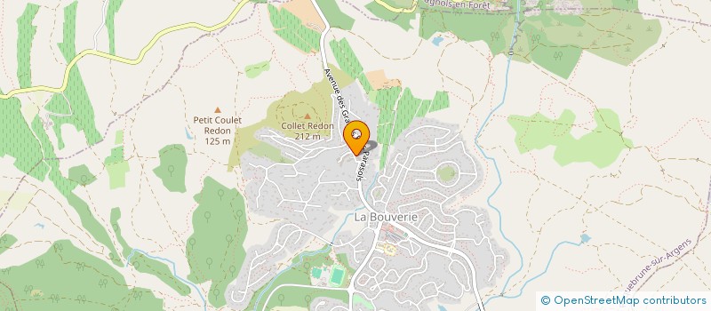 localisation de l'entreprise MADAME MANOLI RODRIGUEZ  ROQUEBRUNE-SUR-ARGENS