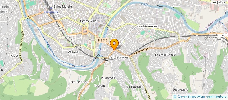 localisation de l'entreprise MADAME MANOLIA LELIEVRE  BARBEZIEUX-SAINT-HILAIRE