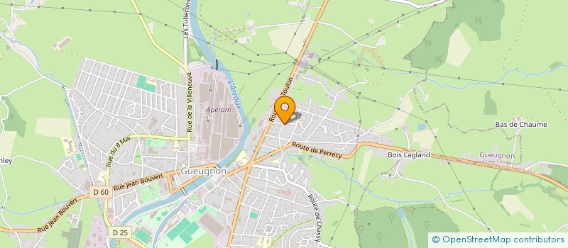 localisation de l'entreprise MADAME MANOLITA CEBRIAN  MONTCHANIN