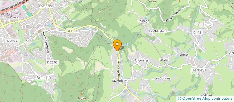 localisation de l'entreprise MADAME MANON ACHARD  BRIE-ET-ANGONNES