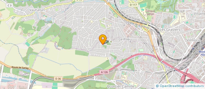 localisation de l'entreprise MADAME MANON ACHE-BROUTIN à PALAISEAU