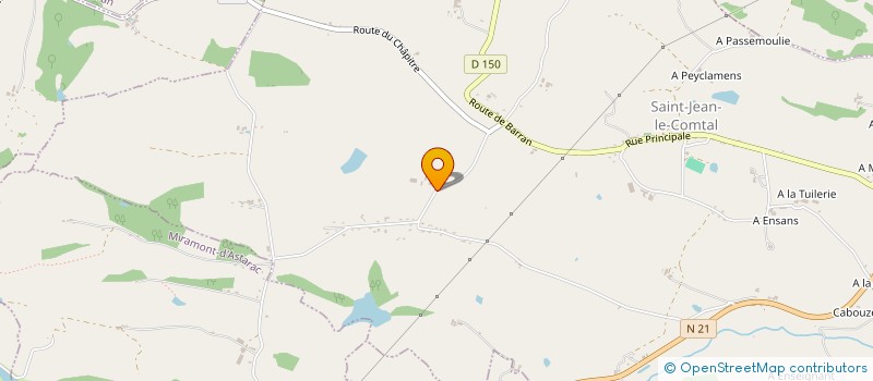 localisation de l'entreprise MADAME MANON ADER  SAINT-JEAN-LE-COMTAL