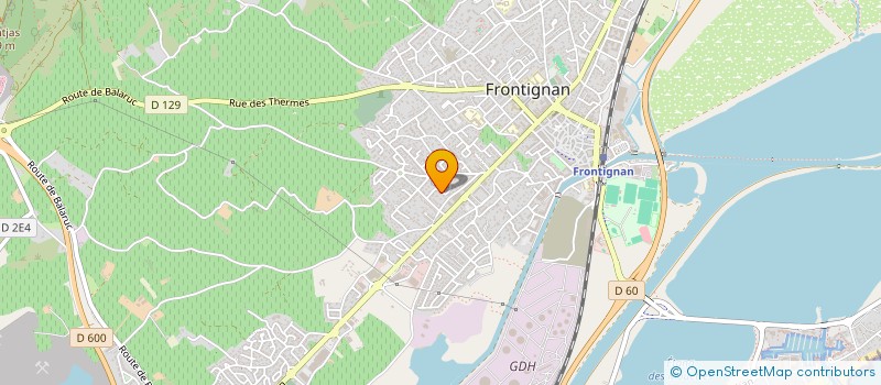 localisation de l'entreprise MADAME MANON AHULLO à FRONTIGNAN