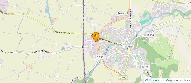 localisation de l'entreprise MADAME MANON ALABERT à CHABEUIL