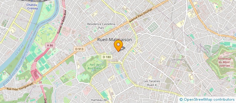 localisation de l'entreprise MADAME MANON ALAIN à RUEIL-MALMAISON