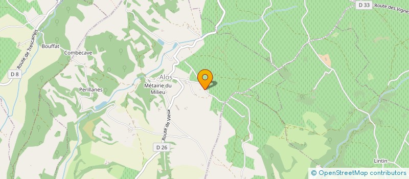 localisation de l'entreprise MADAME MANON ALARY  ALOS