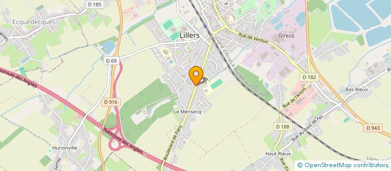 localisation de l'entreprise MADAME MANON ALLEXANDRE  LILLERS