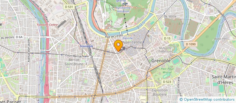 localisation de l'entreprise MADAME MANON ALLOIX à GRENOBLE