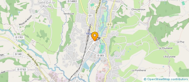 localisation de l'entreprise MADAME MANON ANDRADE  OBJAT