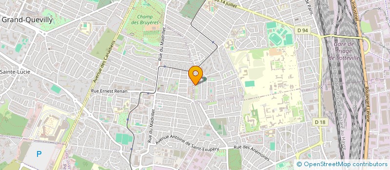 localisation de l'entreprise MADAME MANON ANDRE  SOTTEVILLE-LES-ROUEN