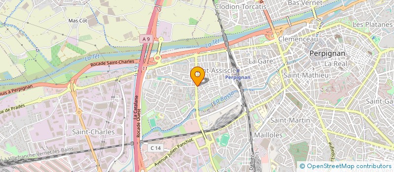 localisation de l'entreprise MADAME MANON ANRICH  PERPIGNAN