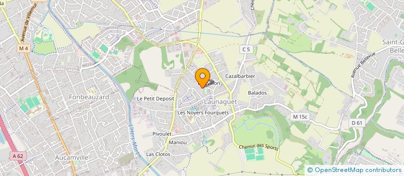 localisation de l'entreprise MADAME MANON ANTEZAK à LAUNAGUET