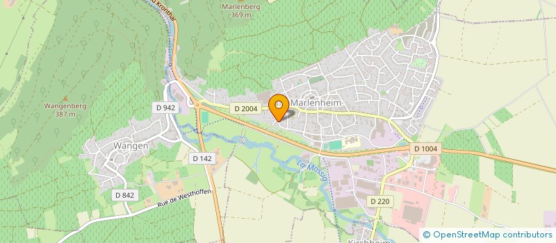 localisation de l'entreprise MADAME MANON ARLEN - BEYEL  WESTHOFFEN