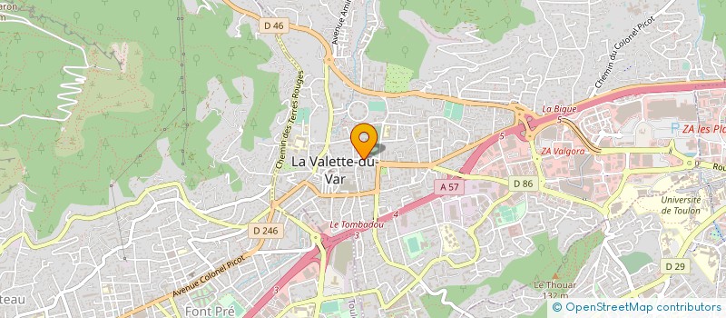 localisation de l'entreprise MADAME MANON ARMITANO à LA VALETTE-DU-VAR