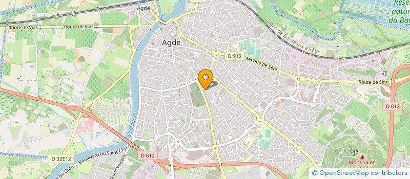 localisation de l'entreprise MADAME MANON ARNAUD à AGDE