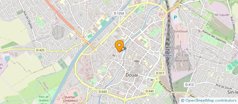 localisation de l'entreprise MADAME MANON ARQUINET  DOUAI