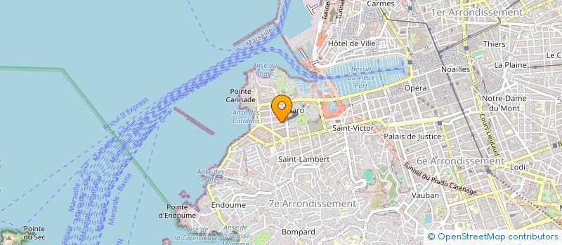 localisation de l'entreprise MADAME MANON ARZEL à MARSEILLE