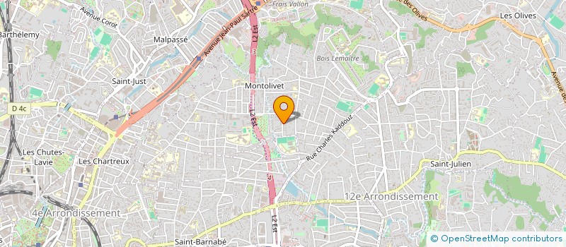localisation de l'entreprise MADAME MANON AUBERT  MARSEILLE
