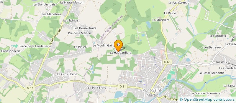 localisation de l'entreprise MADAME MANON AUBIN à PONT-SAINT-MARTIN