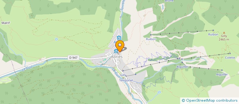 localisation de l'entreprise MADAME MANON AUDIER  ABRIES-RISTOLAS