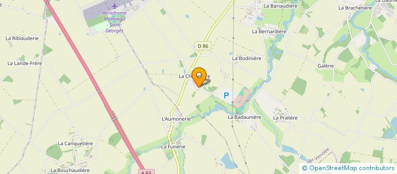 localisation de l'entreprise MADAME MANON AUDRAIN à MONTAIGU-VENDEE