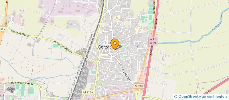 localisation de l'entreprise MADAME MANON AUGUSTIN  SAINTE-SAVINE