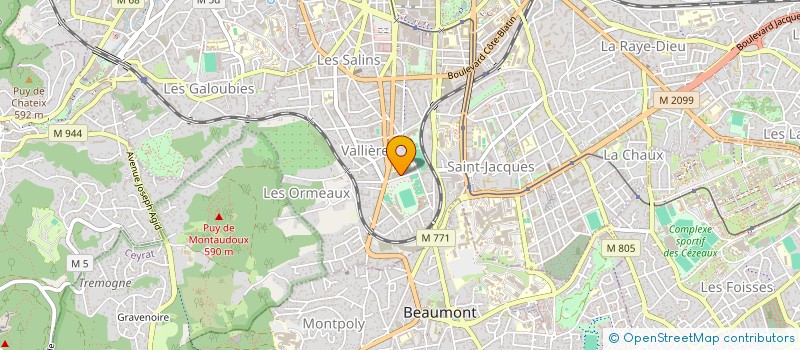 localisation de l'entreprise MADAME MANON AUTHIER  SAINT-ANDRE-DE-CUBZAC