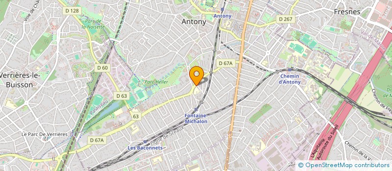 localisation de l'entreprise MADAME MANON AUTIE-NATY à ANTONY